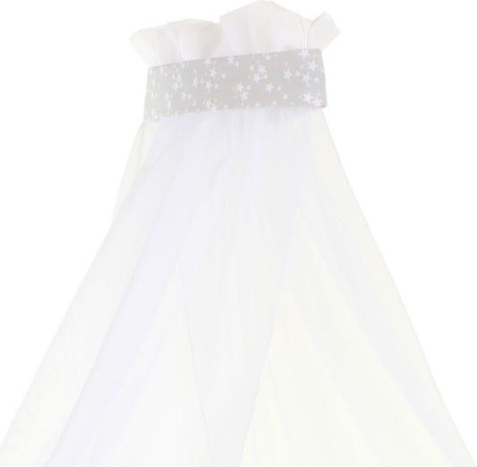 Immagine prodotto Tobi baldacchino babybay grigio perla/bianco stelle