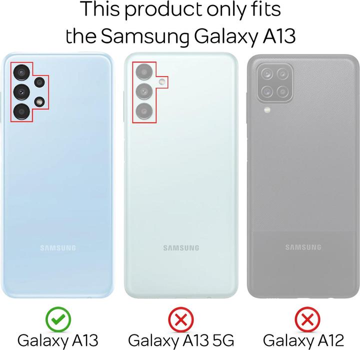 Produktbild Nalia Matte Ring Silikon Hülle (Samsung Galaxy A13)