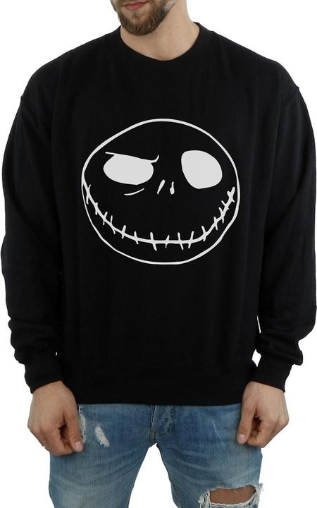 Immagine prodotto Disney Nightmare Before Christmas Jack's Big Face Felpa Uomo (XL)
