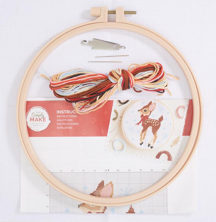 Produktbild Docrafts Simply Make Cross Stitch Kit