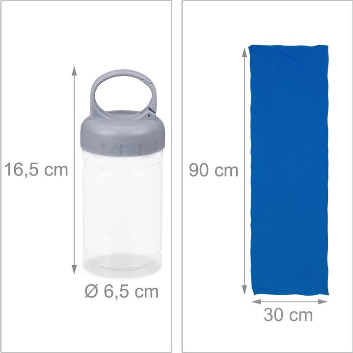 Immagine prodotto Relaxdays Asciugamano Rinfrescante, Set da 2