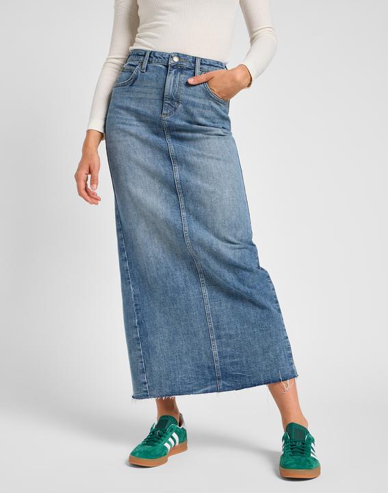 Lee Jeansrock Back Slit Maxi Skirt