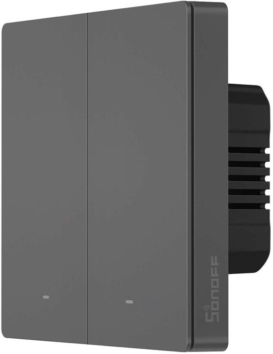 Actual product image Sonoff WiFi light switch M5-2C-86, 2-fold, 230 V, 10A