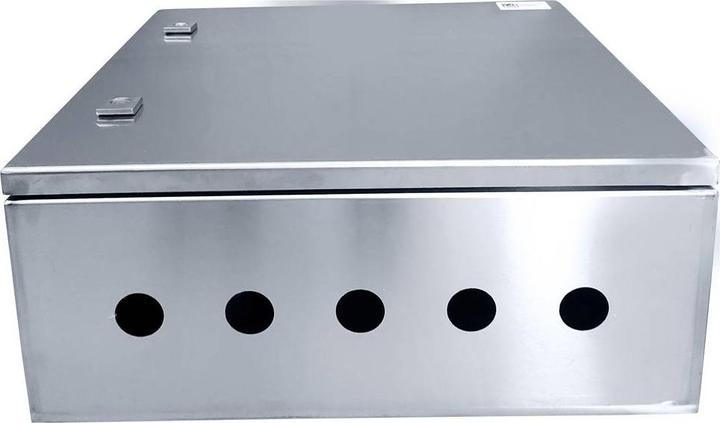 Actual product image Tru Components TC-SS505020 Schaltschrank 500 x 500 x 200 Edelstahl Lichtgrau 1 S