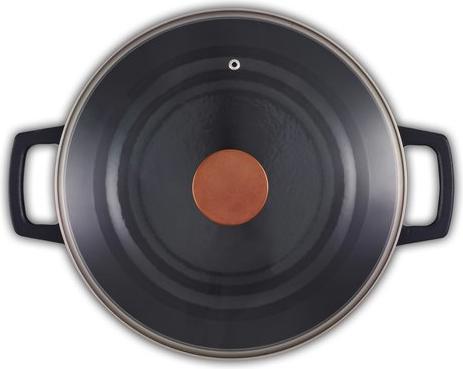 Produktbild Beka Wokpfanne 'Nori' (30 cm, Wok Pfanne, Gusseisen)