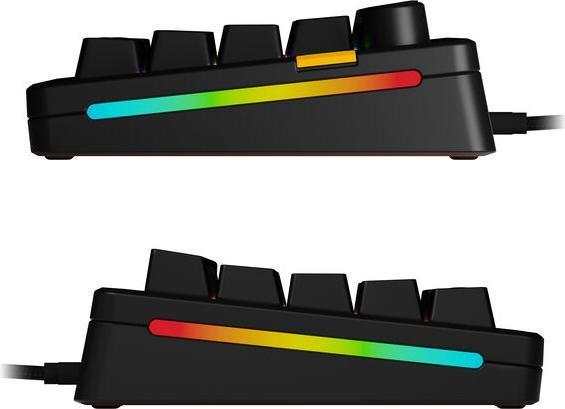 Produktbild Glorious GMMK 3 HE 65 % Custom Gaming-Tastatur - Pre-Built, ISO (DE), Fox HE Switches, schwarz (DE, Kabelgebunden)