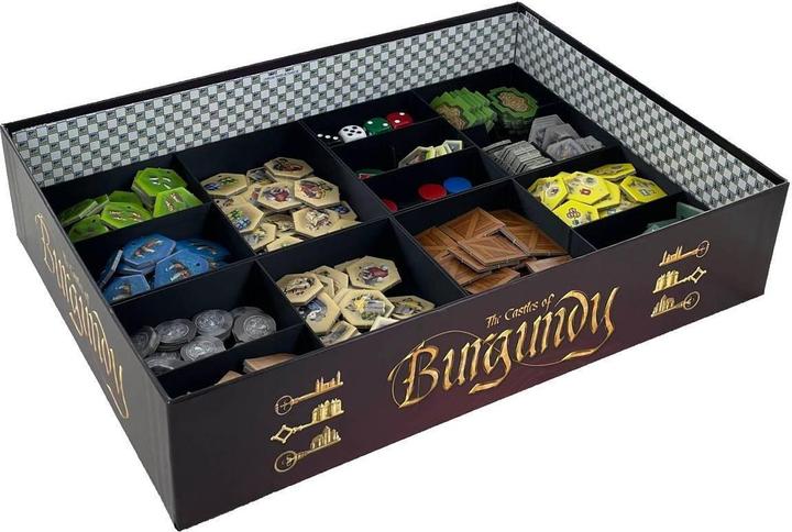 Immagine prodotto Feldherr 3D32SET - Organizzatore per I Castelli di Borgogna - Scatola di gioco base (Materiale sintetico)