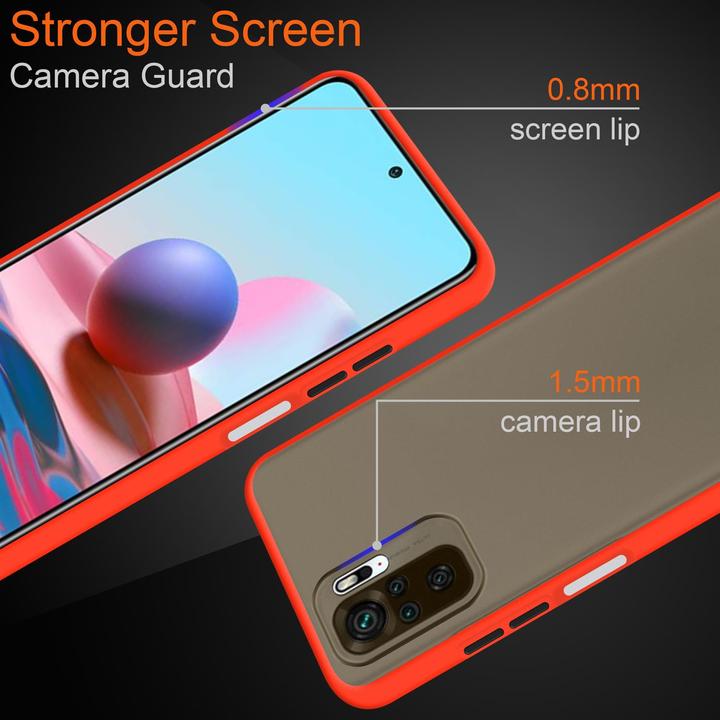 Immagine prodotto Cadorabo Copertura opaca ibrida (Xiaomi Redmi Note 10)