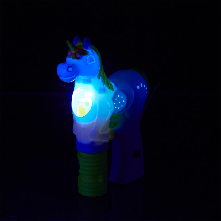 Actual product image Relaxdays Unicorn Bubble Gun