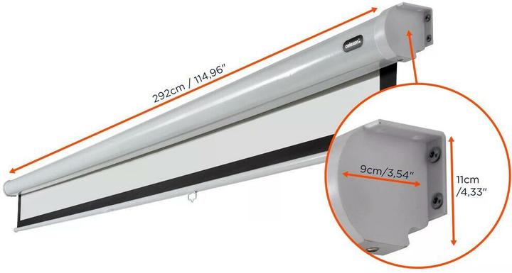 Immagine prodotto Celexon Rollo Economy, tela, 4:3 (141.34", 4:3)