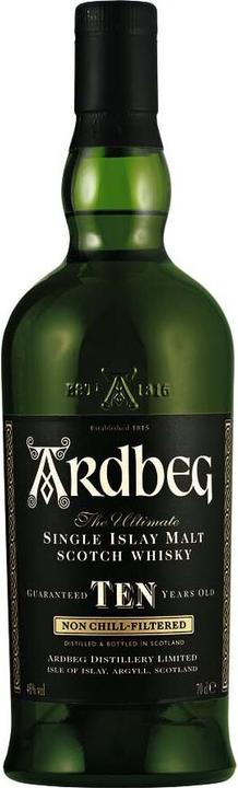 Produktbild Ardbeg 10 Years (Single Malt, Scotch Whisky, 1 x 70 cl)