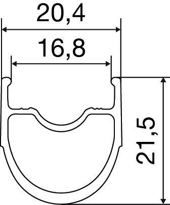Immagine prodotto Mavic Ruota anteriore Ksyrium Pro UST (Ruota anteriore, 28")