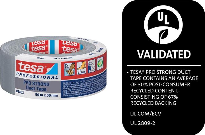 Actual product image tesa Betonband Eco Pro Strong Duct Tape 50 mm 50 m (50 mm)