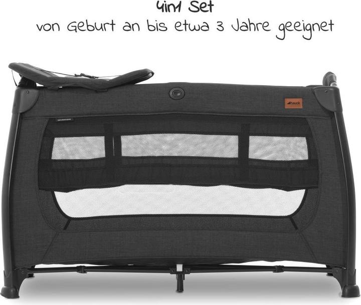 Produktbild Hauck Play N Relax Center Melange Black