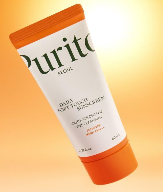 Immagine prodotto Purito Daily Soft Touch (Crema solare viso, SPF 50+, 60 ml, 60 g)