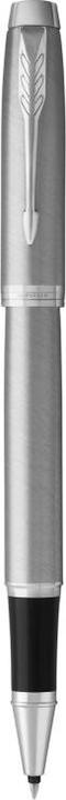 Actual product image Parker Pen Rollerball IM Essential, stainless steel C.C. Line width: M, line colour: black, housing made of (Stainless steel, 1 x)