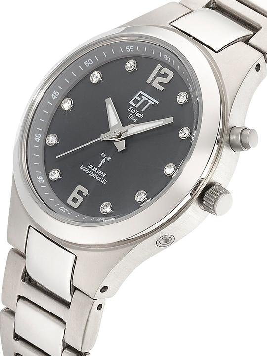 Image du produit ETT ELT-11466-24M Solar Drive Montre radio Everest Femme 34mm 5ATM (Montre radio-pilotée, 34 mm)