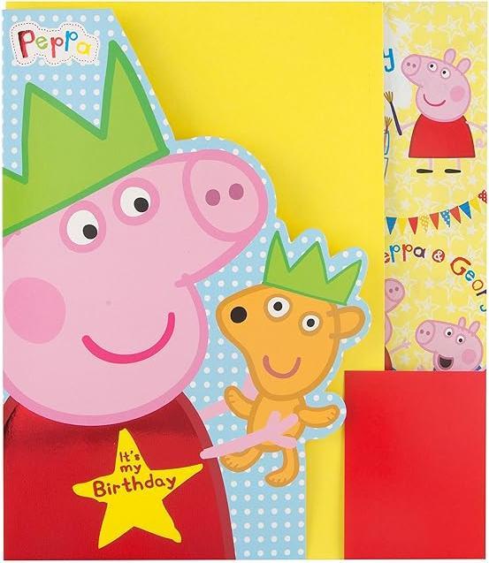 Immagine prodotto Peppa Pig Set di carta da regalo (Carta da regalo, 1 x)