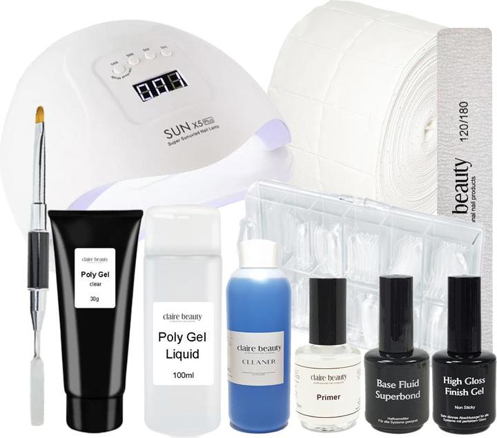 Claire Beauty Polygel Starter Kit (100 ml)
