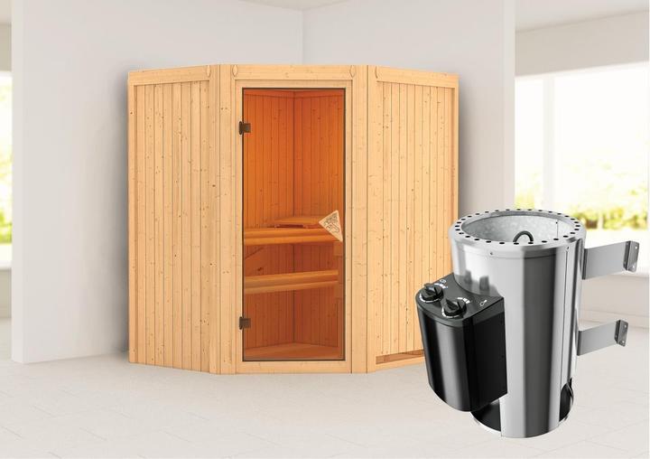 Actual product image Karibu Tonja without roof rim (Plug & Play 3.6 KW internal control)