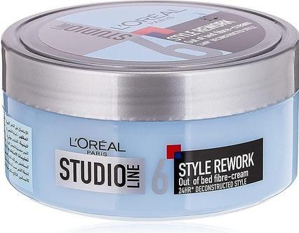 Actual product image L'Oréal Paris Studio Line Style Rework Out Of Bed Fibre Cream (Hair gel, 150 ml)
