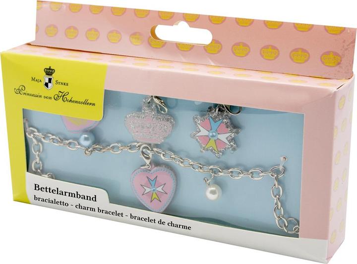 Produktbild Maja von Hohenzollern Prinzessin Herzens Orden Metallarmband Mit Charms In Geschenkpackung 17x3x10,5 cm
