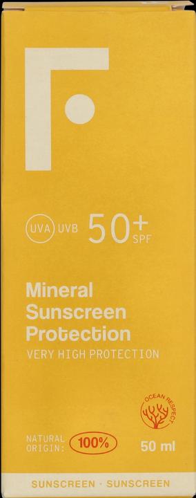Actual product image Freshly Cosmetics Sunscreen SPF 50 with Physical Healthy Mineral Filters 50ml (Suntan cream, SPF 50, 50 ml, 0.05 g)