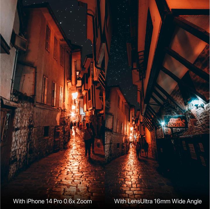 Produktbild ShiftCam Smartphone-Objektiv LensUltra 16mm Wide Angle