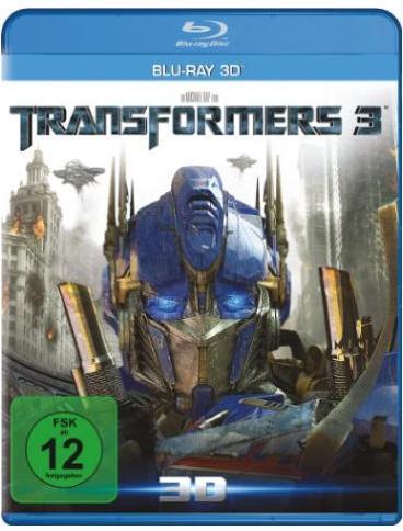Produktbild Transformers 3 (3D Blu-ray, 2011, Deutsch)