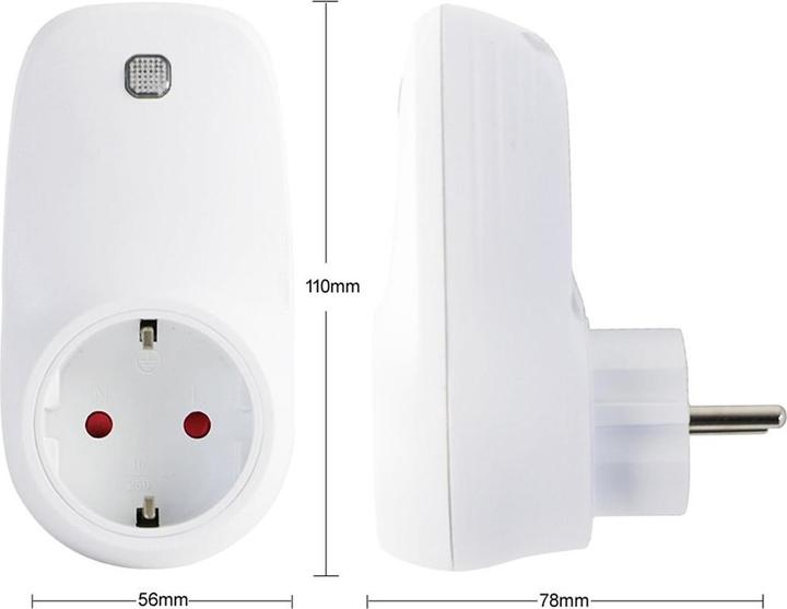 Produktbild Cronos WiFi Steckdosenthermostat für Grafen Basic / Carbon P800 und P1000 Infrarotheizungen
