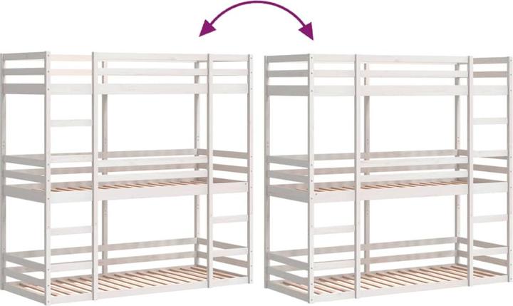 Produktbild VidaXL Etagenbett (90 x 200 cm)