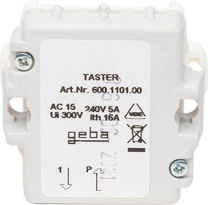 Actual product image Geba Switching insert J-1T/1 600.1101.00