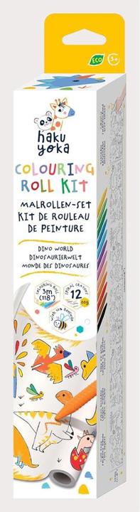 Actual product image Avenir Wax Crayon Set Dinosaur World (Colored, 12 x)