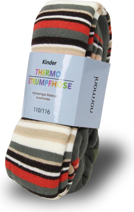 Image du produit Normani Collants thermiques rayés pour enfants (122/128)