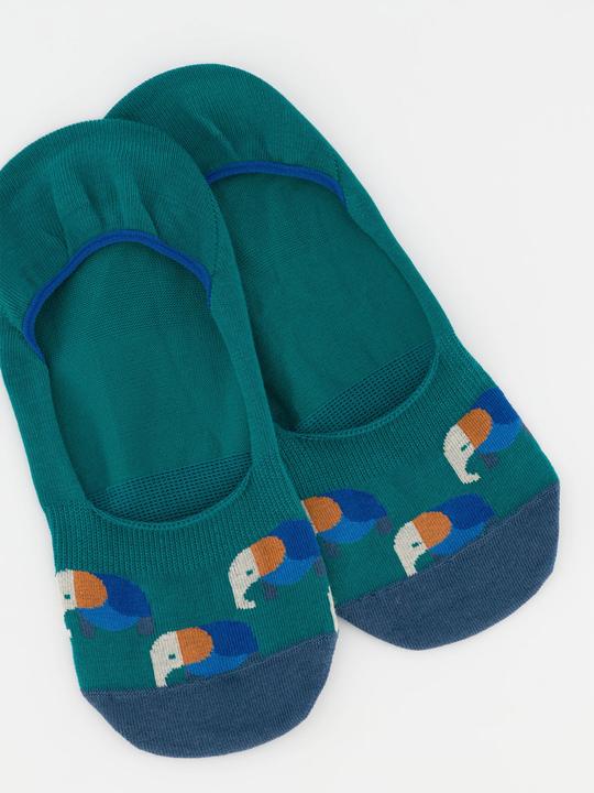 Produktbild DillySocks Socken "Invisibles" grÃ¼n (43 - 46)