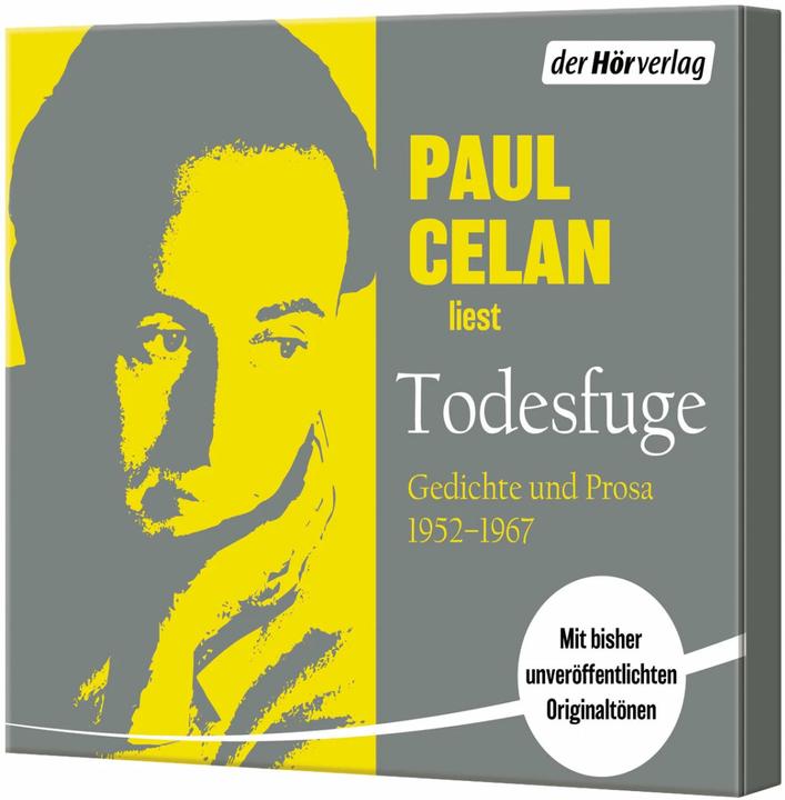 Produktbild Todesfuge (Paul Celan, Deutsch)