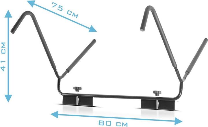Produktbild Stahlwerk Stossstangen Adapter für Kfz Lackierständer Scheibenbock Lackierbock (Metall)
