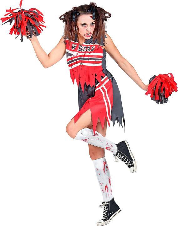 Produktbild Widmann ZOMBIE CHEERLEADER (Top, Rock, Pompons), S (S)