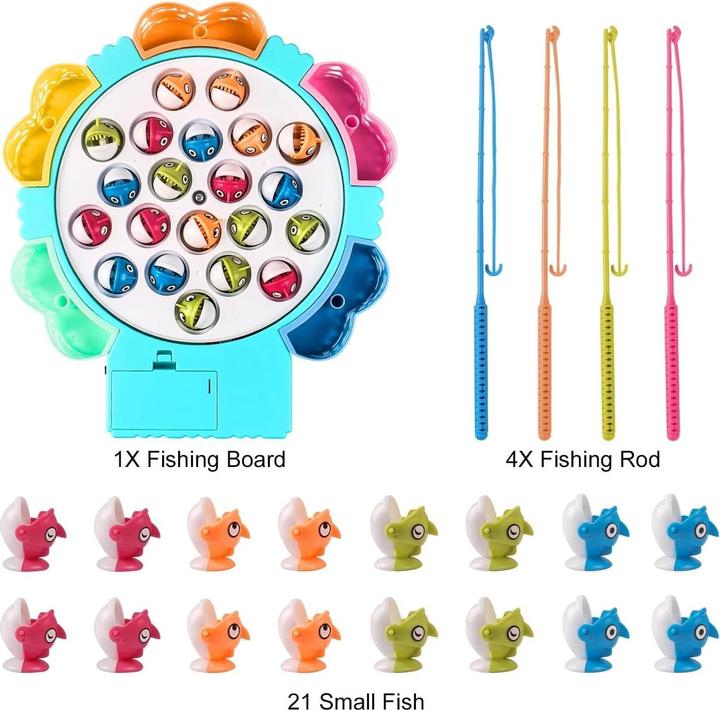 Immagine prodotto The Toy Company Gioco di pesca 21 pesci con musica