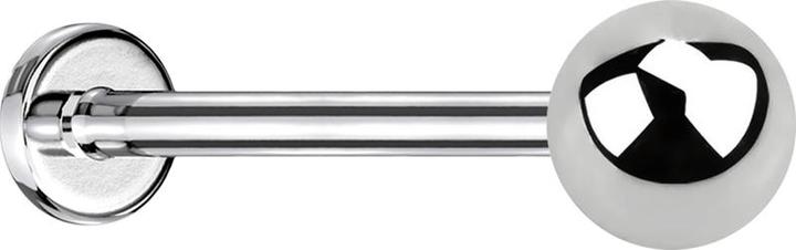 Image du produit Star Piercing Micro Labret argenté avec boule (Acier chirurgical 316L, sans laiton)