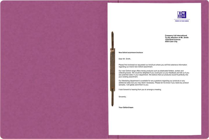 Produktbild Oxford Schnellhefter TOP FILE+, A4 (A4, 1 x)
