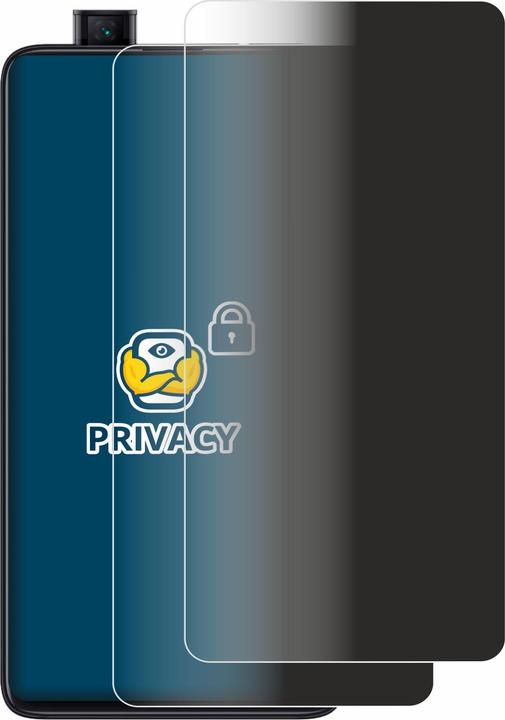 Produktbild BROTECT Sichtschutzfolie Anti-Spy Privacy Folie Blaulicht-Schutz (2 Stück, Xiaomi Mi 9T)
