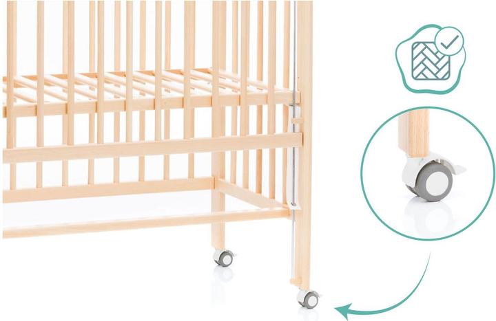 Actual product image Fillikid Nino co-sleeper