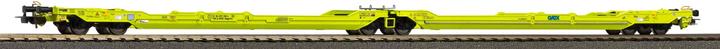 Productafbeelding Piko D-GATX dubbele zakwagen Sdggmrss verhuurd aan SBB 588-6 lichtgroen Ep. VI (Spoor VI)