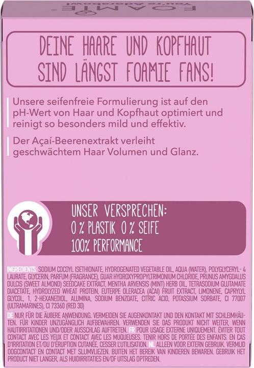 Image du produit Foamie Shampooing solide You're Adorabowl (80 ml, Shampoing solide)