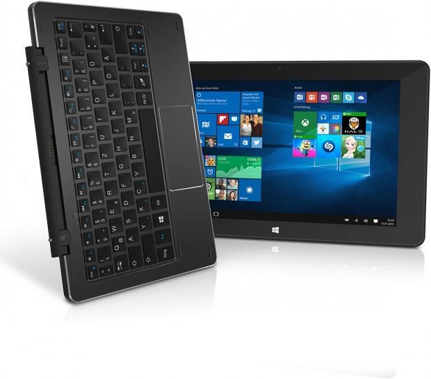 Image du produit Trekstor SurfTab duo W1 WiFi FR-Layout (10.10", Intel Atom x5-Z8300 x5-Z8300, 2 Go, 32 Go, DE)