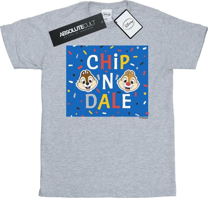 Immagine prodotto Disney Chip N Dale Blue Frame Maglietta Ampia Donna (XXL)
