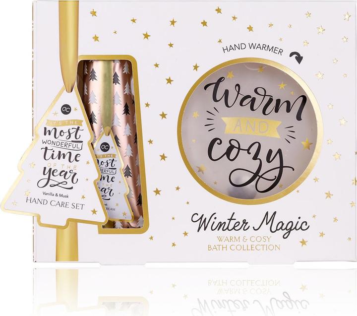 Image du produit Accentra Kit de soin des mains WINTER MAGIC en coffret cadeau, y compris 60ml de crème pour les mains et les