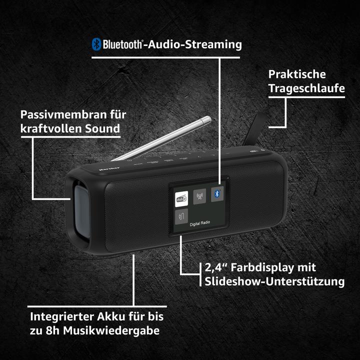 Actual product image Karcher DAB Go (DAB+, VHF, Bluetooth)