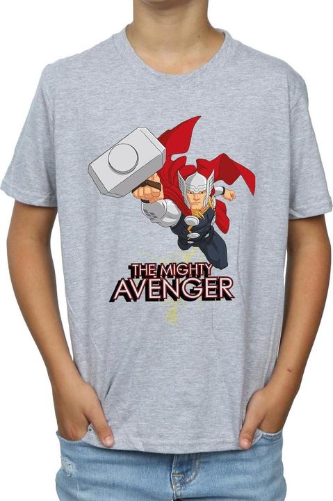 Actual product image Boys Thor The Mighty Avenger T-Shirt (116)